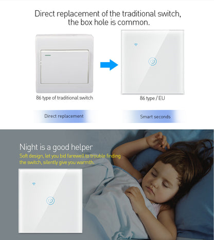 1/2/3/4Gang Smart Light Switch