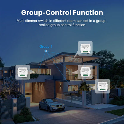 Wifi Dimmer Switch Module 2 Way Control Work With APP Alexa,Google Home
