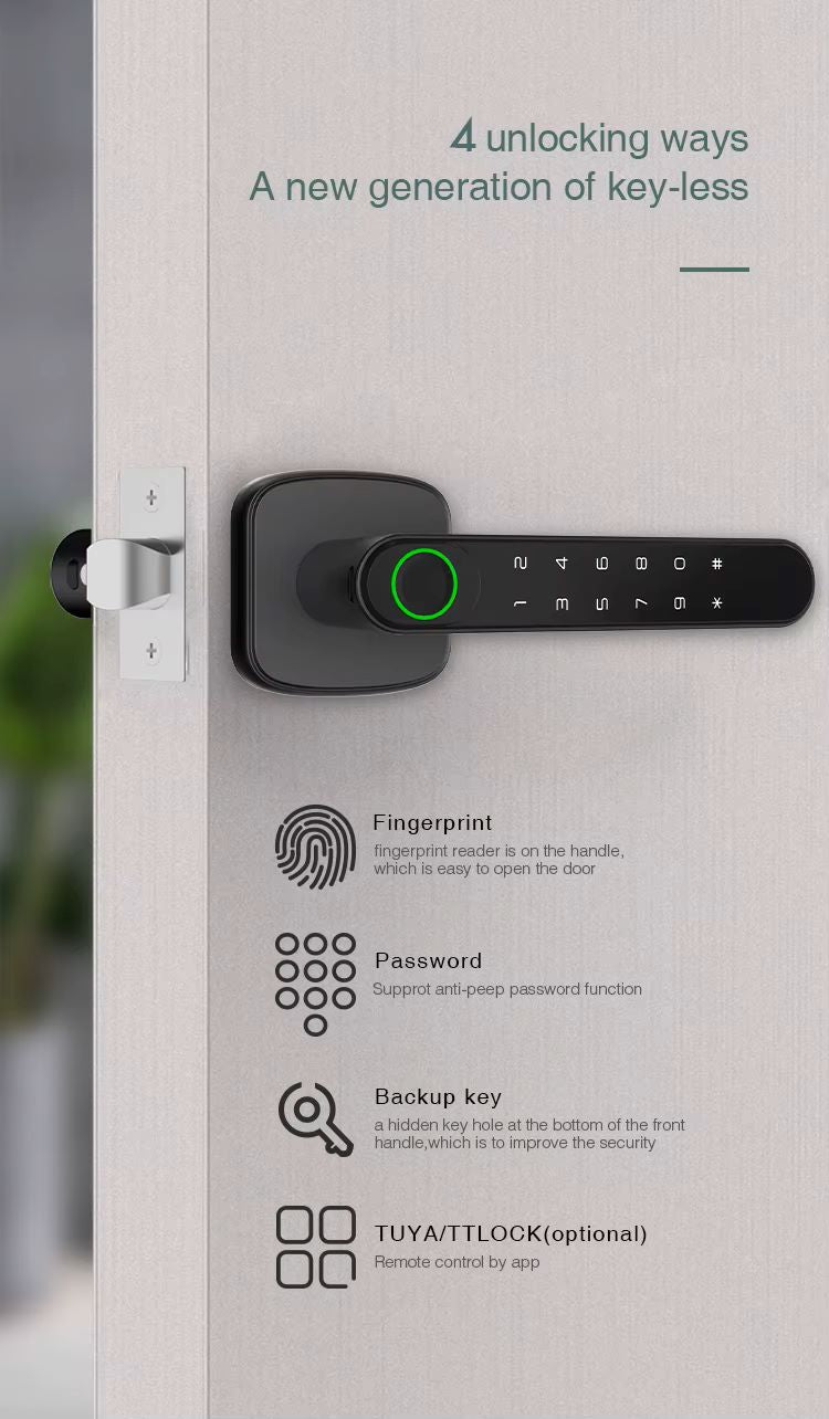 TENON K1 Plus Single Latch Indoor Mini Bluetooth Smart Door Lock