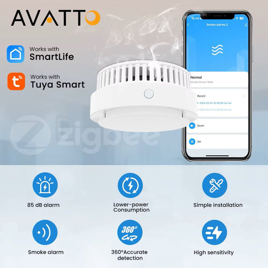 ZIGBEE SMOKE SENSOR