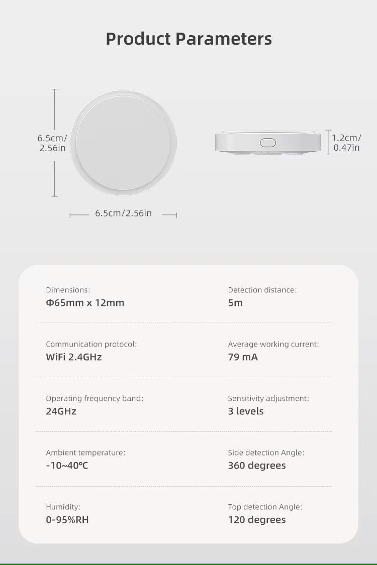 WIFI HUMAN PRESENCE SENSOR