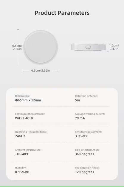 WIFI HUMAN PRESENCE SENSOR
