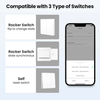 WiFi Smart Switch Module No Neutral